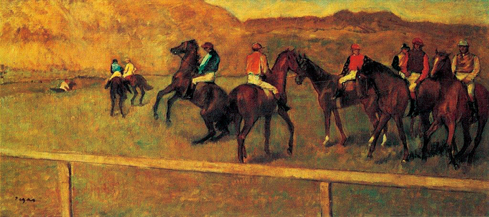  埃德加·德加 Edgar Degas—— 骑马者 (3)